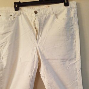 Off White jean capris